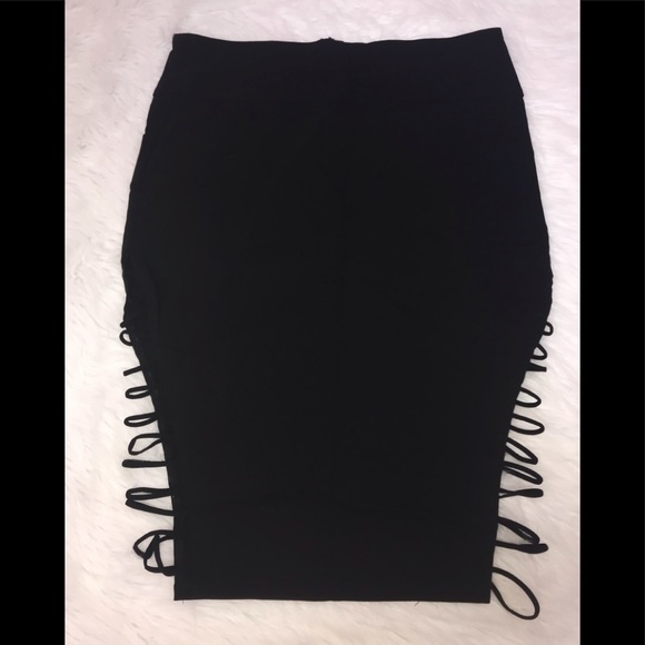 Sexy Tight High Side Slits (Plus Size) - Picture 6 of 6